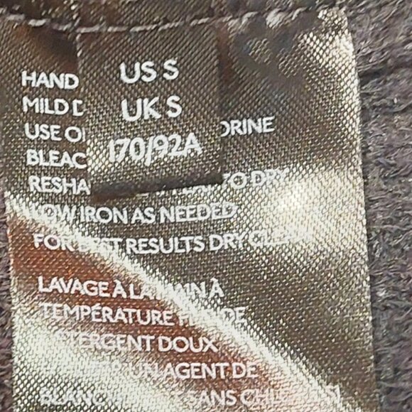 Women's Small Free People Cozy Cottage Half Zip Balloon Sleeve Boho Pullover - Picture 8 of 11